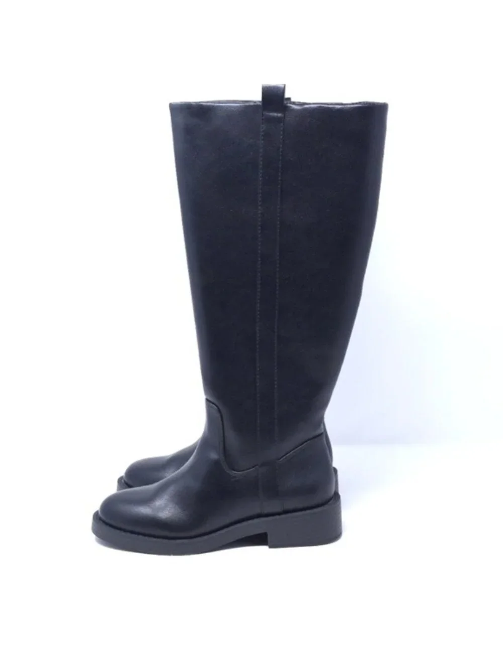 DV Dolce Vita Pennie Wide Calf Knee High Boots Black Faux Leather 5.5W - Picture 5 of 10